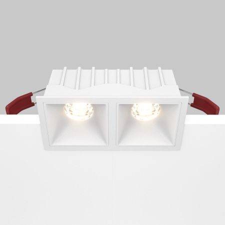 Светильник встраиваемый Maytoni Technical Alfa LED DL043-02-10W3K-D-SQ-W