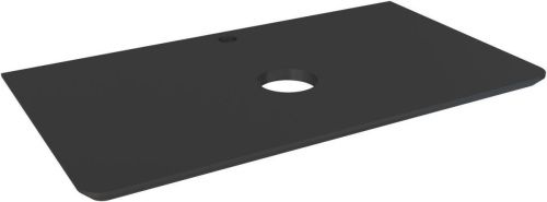 Столешница Aquanet Эмбер 00330476_old 81х46 накладная цвет черный