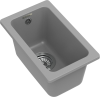 Кухонная мойка Rivelato BERKANA BK-25 grigio metallizzato 30х45 цвет серый
