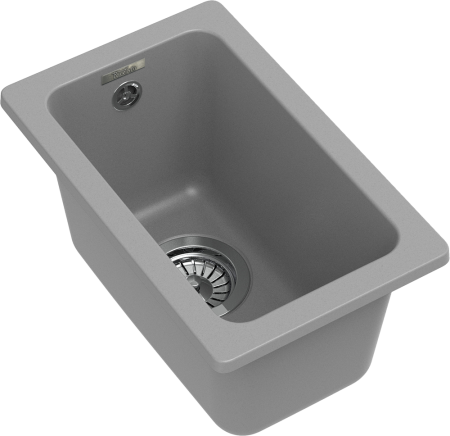 Кухонная мойка Rivelato BERKANA BK-25 grigio metallizzato 30х45 цвет серый