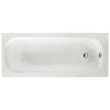 Ванна акриловая Vitra Optimum Neo 64570001000 170х75 пристенная прямоугольная без ножек