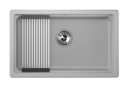 Кухонная мойка Granula Kitchen Space 7303U, АРКТИК 73х45 цвет арктик поверхность матовая