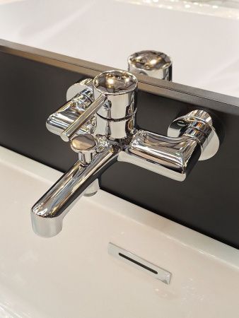 Смеситель для ванны AltroBagno Intento AltroBagnoIntento0218Cr настенный хром