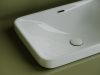 Раковина из сантехнического фарфора Ceramica Nova ELEMENT CN5041 60х40 встраиваемая цвет белый без отверстий под смеситель