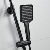 Душевая стойка Shevanik S9936H настенная цвет черный