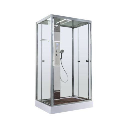 Душевая кабина AvaCan Z Z1911LED 110х90 прямоугольная с крышей ориентация универсальная