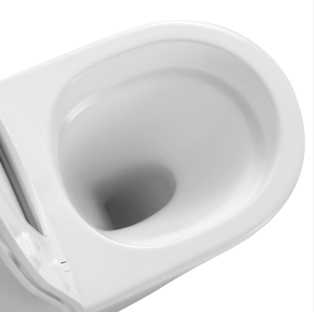 Унитаз подвесной Cerutti SPA CT9666 белый с сиденьем микролифт безободковый каскадный смыв