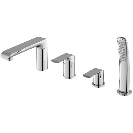 Смеситель Ravak FLAT X070120 на борт ванны хром