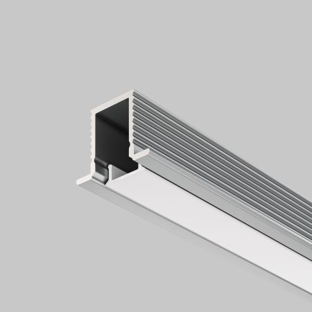 Алюминиевый профиль встраиваемый с накладным фланцем Maytoni Led Strip ALM-1209-S-2M