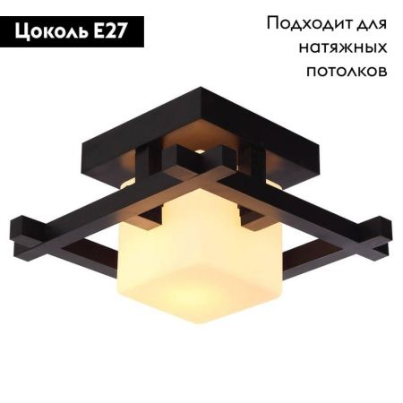 Светильник накладной Arte Lamp WOODS (ВООДС) A8252PL-1CK