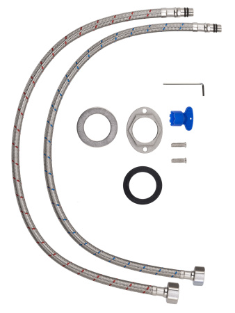 Смеситель Wonzon & Woghand Flex WW-88018072-MB на раковину/столешницу черный