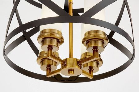 Люстра потолочная Lumina Deco Astila (Астила) LDP 1242-4 BK+MD