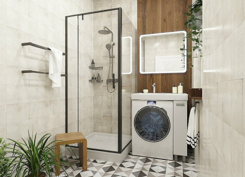 Тумба с раковиной Эстет Riga Luxe ФР-00009658 18х58х86 напольная цвет белый - фото 3