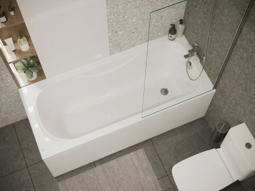 Ванна акриловая Santek Тенерифе 1WH302357 160х70 пристенная прямоугольная - фото 5