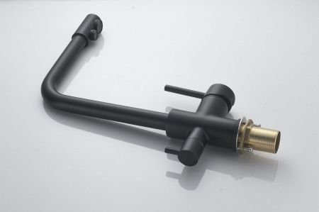 Смеситель для кухни Maretti Project Black PB31RZF12 на мойку черный