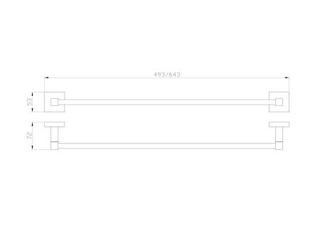 Полотенцедержатель Wonzon & Woghand Polo WW-8912-DG
