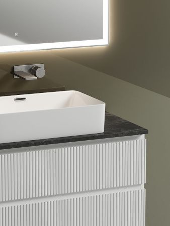 Тумба под раковину Sancos SNOB T SNT100W 100х40 подвесная цвет белый