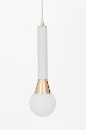 Светильник подвесной Lumina Deco Folino (Фолино) LDP 7012-1B WT+GD
