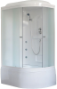 Душевая кабина Royal Bath ВК RB8120BK2-M-L 120х80 асимметричная с крышей ориентация левая
