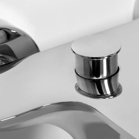 Смеситель для ванны Wasserkraft Dinkel 5800 5801 настенный хром