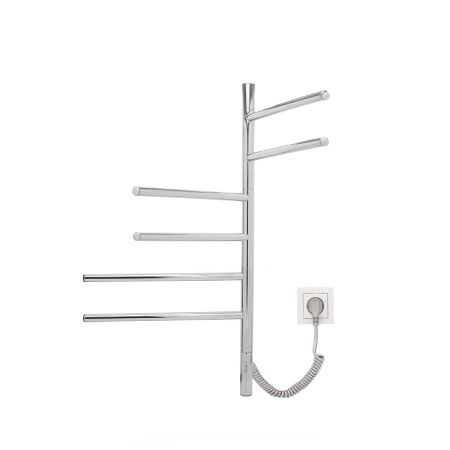 Полотенцесушитель Vincea VTD-1S2CE 43х80 электрический хром