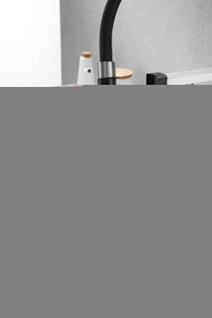 Смеситель для кухни Rose R958L на мойку сатин