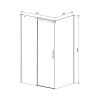 Душевой уголок Vincea Dice VSR-4D9011CL 110х90 стекло прозрачное профиль хром без поддона