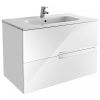 Тумба под раковину Roca Victoria Nord Ice Edition ZRU9302731 80х50 подвесная цвет белый