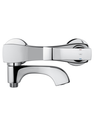 Смеситель для ванны Wonzon & Woghand Triumph WW-563101-CR настенный хром - фото 3