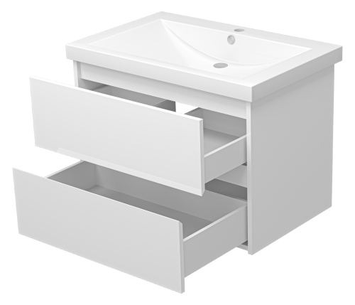 Тумба под раковину Misty Алиса Э-Али01075-011П2Я 72х46х50 подвесная - фото 4