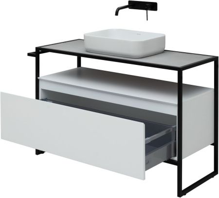 Тумба под раковину Allen Brau Priority 1.31004.WM 120х50 напольная цвет белый