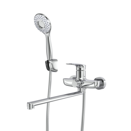 Смеситель для ванны Tokito KOMAKI TOK-KOM-1015 настенный хром