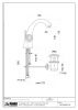 Смеситель Fiore Venere Sky 13CR0623 на раковину хром