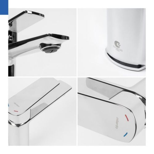 Смеситель Milardo Poli POLSB00M01 на раковину хром - фото 4