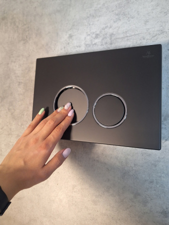 Клавиша смыва механическая AltroBagno Beni aggiuntivi AltroBagnoPFP005DQ цвет черный