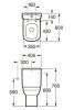 Бачок для унитаза Roca Dama senso 734151B000