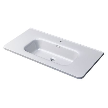 Раковина керамическая Uperwood Monica RMonica90wg 90х50 полувстраиваемая цвет белый