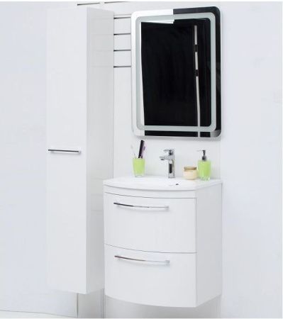 Шкаф-пенал De Aqua Токката 00167224 40х180 подвесной