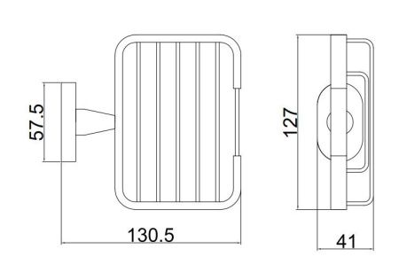 Мыльница BELZ B90002-1