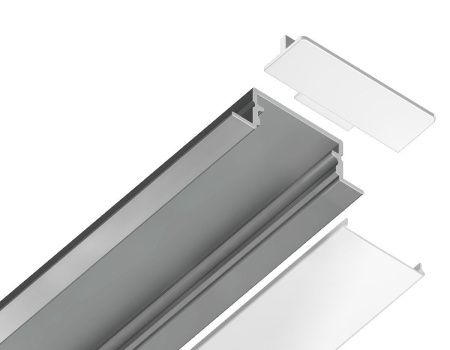 Алюминиевый встраиваемый профиль Ambrella Light Alum Profile (Алум Профиле) GP1200AL