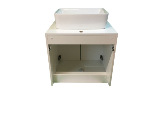 Тумба с раковиной Sintesi STL.W7019_SIN-LVB-APP-401 60х55х50 подвесная цвет белый - фото 2