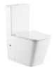 Унитаз-компакт напольный с бачком Iberica Blanca Toledo alto IB.TLA.121.1B1 белый с сиденьем микролифт безободковый каскадный смыв