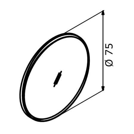 Зеркало с подсветкой Orka Moonlight 3001335 80х80