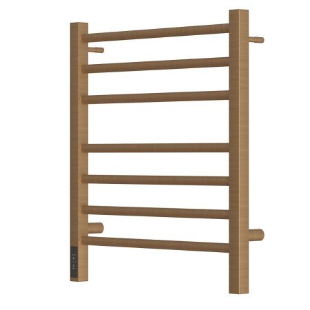 Полотенцесушитель электрический Point Веста PN70756BR 55х60 бронза