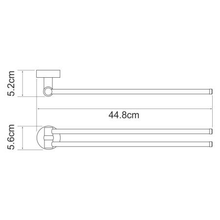 Полотенцедержатель WasserKRAFT 4031