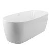 Ванна акриловая BelBagno BB415-1700-800 170х80 отдельностоящая овальная с ножками