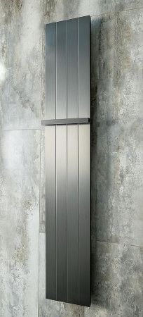 Полотенцесушитель электрический Boheme Flat 725-GM 25х150 черный