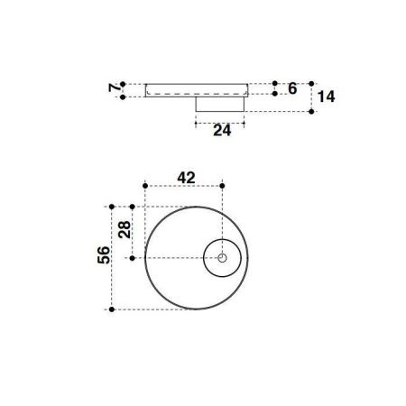 Раковина из искусственного камня Falper Eccentrico WN10560000000 60 см накладная цвет белый без отверстий под смеситель
