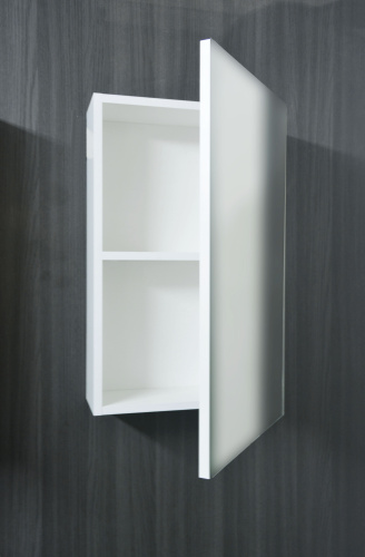 Зеркало-шкаф Corozo Комо SD-00000290 40х17х65 подвесной цвет белый - фото 5 Зеркало-шкаф Corozo Комо SD-00000290 40х17х65 подвесной цвет белый - фото 5