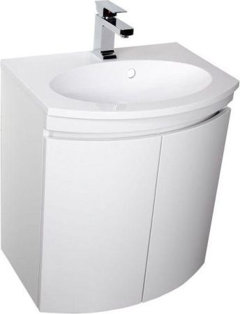 Тумба с раковиной De Aqua Токката 167128 60х40 напольная цвет белый